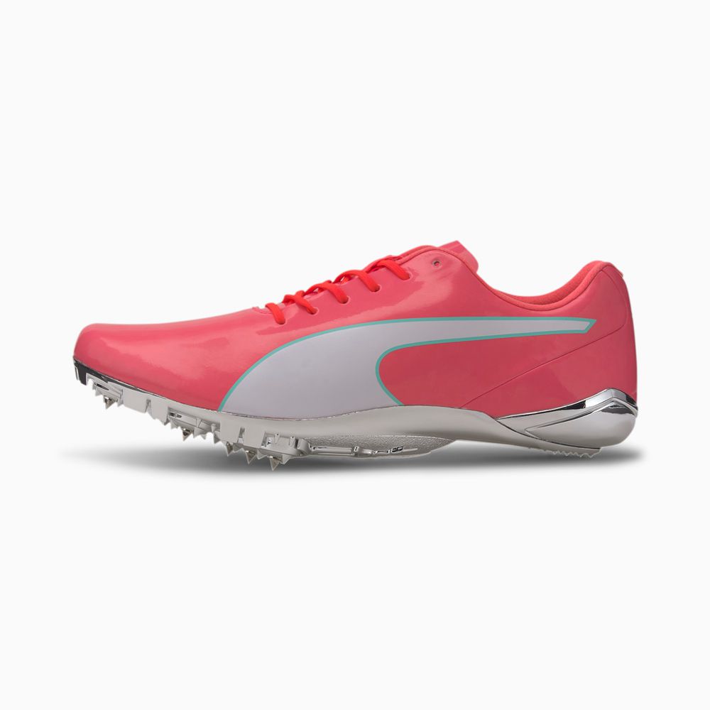 Puma evoSPEED Electric 8 Férfi Szöges Cipő - Rózsaszín/Fehér ( Hungary - WSDIH3091 )